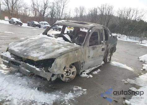 2004 Chevrolet Avalanche 1500 from USA, damaged, VIN 3GNEK12T84G344780